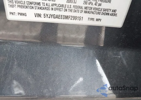 2021 Tesla Model Y Long Range Dual Motor All-Wheel Drive from USA, damaged, VIN 5YJYGAEE0MF299151